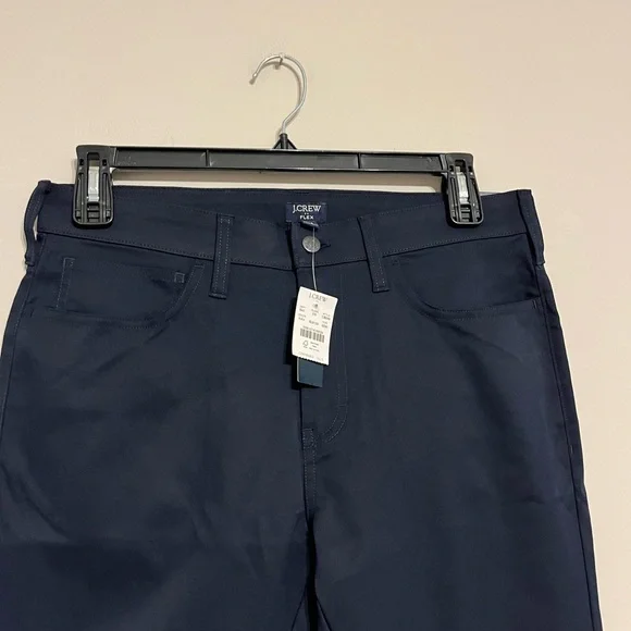 J. Crew Navy Five Pocket Tech Pants Size 32x30 - Picture 2 of 5